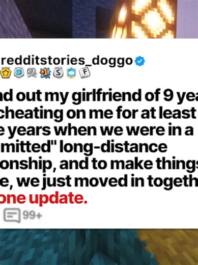 I found out my girlfriend of 9 years was cheating on me for at least 4 of those years when we were in a