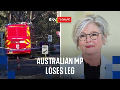 Australian MP loses leg as counter-terrorism police investigate 'deliberate act'