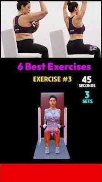 Chair Workout For Arm Fat, Bat Wings & Bra Fat - 15-Min Seated Sculpt - Xxl To S - Day 2