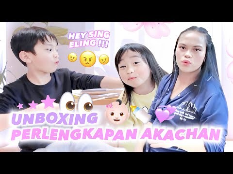 UNBOXING AKACHAN BESTI EQUIPMENT