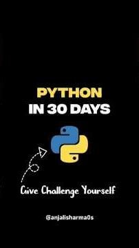 Python in 30 Days Challenge🐍 | Complete Beginner to Advanced Roadmap 2026#tech #python #explorepage