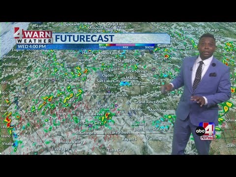 Soggy start to the week with valley rain, mountain snow