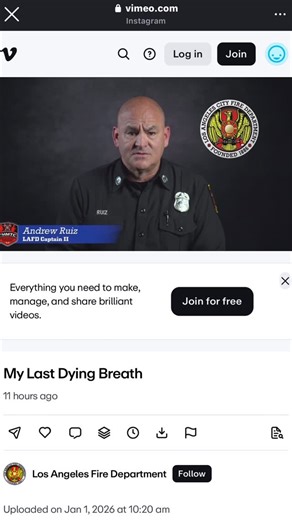 LAFD In-Service Training on Instagram: "Link to My Last Dying Breath available in our Bio. https://vimeo.com/1150859053?fl=pl&fe=sh"