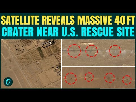 Iran Shows 40-Foot Crater, Claims U.S’ Rescue Op for F-15E Pilot FAILED | Trump LIED About Rescue?