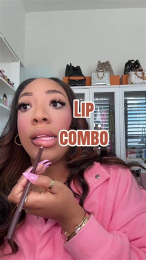 Here is my lip combo yall were asking for. Morphe liner Datenight Huda lip mocha mauve @BARBSTiktokSHOP🦄 #fyp #beauty #morphe #huda #lipcombo