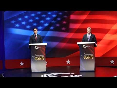 Ossoff pushes Collins over tariffs during debate