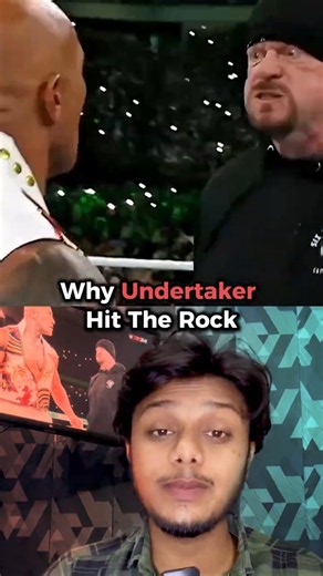 Why The UNDERTAKER Hit The Rock at WrestleMania