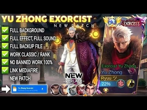Script Skin Yu Zhong Excorcist No Password | Full Effect & Voice | New Update 