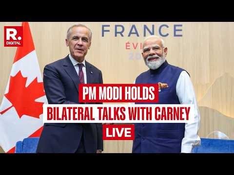 PM Modi LIVE: Prime Minister And Canadian PM Mark Carney Hold Bilaterals At G7 | India-Canada Ties