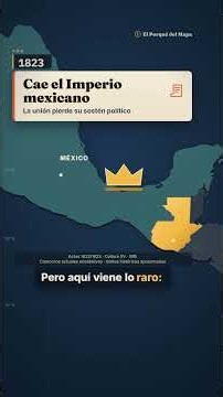 Guatemala: ¿por qué se unió a México y se separó? #historia #shorts