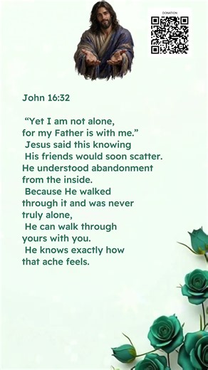 Jesus Understands the Pain of Being Left Alone ❤️ | John 16:32