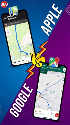 Google Maps VS Apple Maps : Which One Is Better? #GoogleMaps #maps #AppleMaps #googlemap #techtips