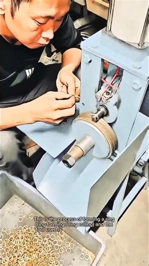 Precision Ring Forming Machine | High-Speed Jewelry Ring Manufacturing Process