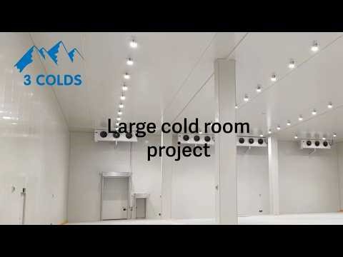 Large Cold Room Project from 3 Colds
