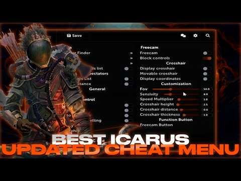 ^^The Best^^ Icarus - Updated Cheat Menu | Greated Cheat For Icarus | Many Functions | FREE 100%