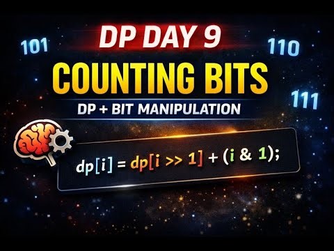 DP Day 9: Counting Bits (Easy) | LeetCode Explained