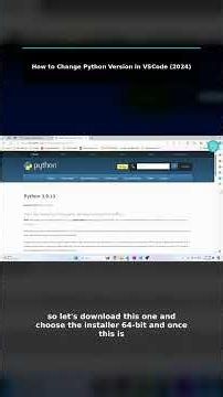 How to Change Python Version in VSCode (2024)