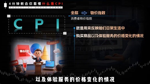 4分钟读懂CPI——事关每个人的生活、消费、投资，必须要懂的金融指标！