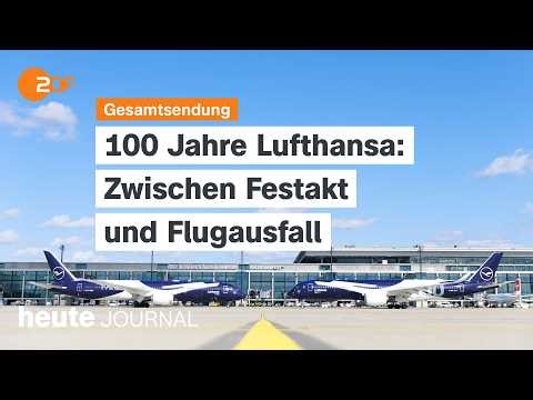 heute journal vom 15.04.2026 Lufthansa-Streik, Prämien-Streit, Ölkrise trifft China