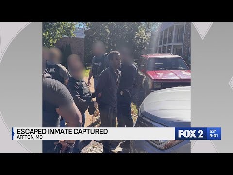 St. Louis inmate who escaped now back in custody