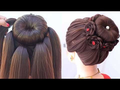 Easy Simple & Quick Juda hairstyles | stylish hairstyles | hairstyles for Bridal girls