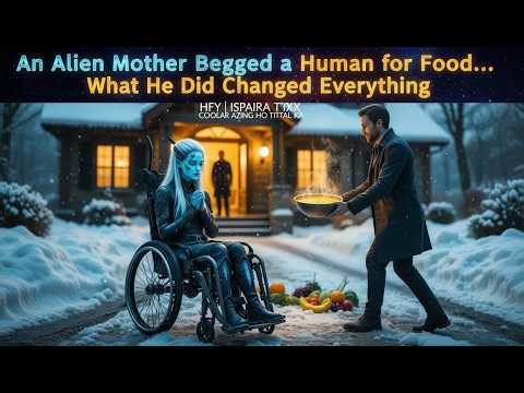 An Alien Mother Begged a Human for Food… What He Did Changed Everything | HFY