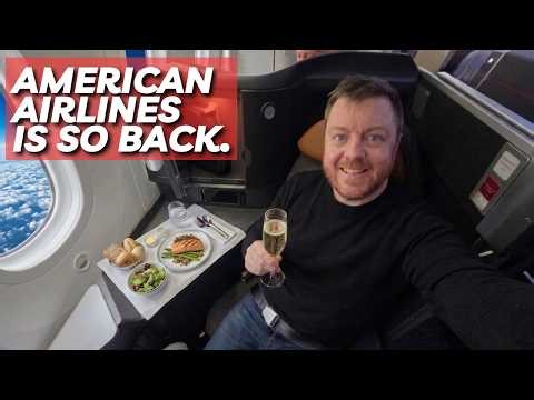 I flew American Airlines' NEW Preferred Suite