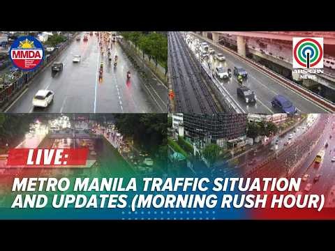 LIVE: Metro Manila traffic situation and updates (Morning Rush Hour) | August 24, 2026