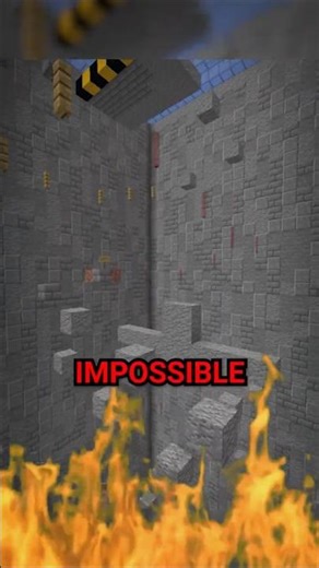 This Parkour is IMPOSSIBLE! ip: play.lockblock.gg #minecraft #minecraftsmp #minecraftparkour