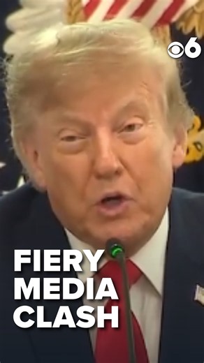 Trump blasts reporters during fiery press exchange