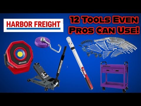 12 Tools From Harbor Freight Even Professionals Can Use