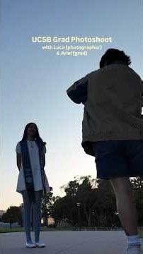 UCSB Grad Photoshoot with Luca & Ariel #ucsb #graduation #photography
