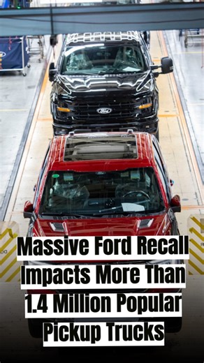 Massive Ford recall impacts more than 1.4 million popular pickup trucks