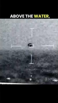 The US Navy confirmed this footage is real. Watch this spherical UAP dive straight into the Ocean.
