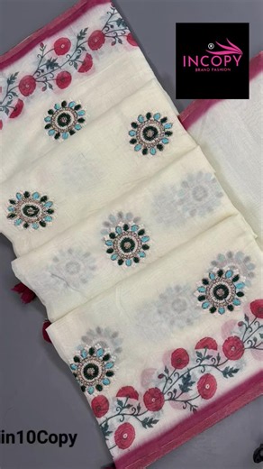 INCopy Brand की New Launch Saree Collection आ चुकी है।🥻💖#viral​ #onlineshopping​ #incopybrand​#trend