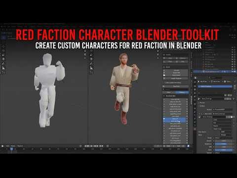 Red Faction Tutorial: Custom Character Blender Toolkit