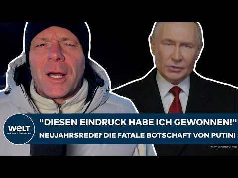 UKRAINE-KRIEG: "Und man muss ganz klar sagen!" Die fatale Botschaft von Putins Neujahrsansprache!