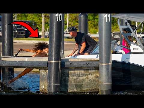 Jumped too early and paid the price 😳 | Boat Ramp Show