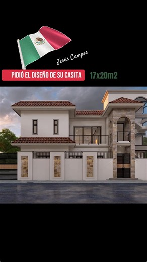 Diseño de Casa Especial: 6 Dormitorios, 5 Baños y Terraza | Brigam Barrientos