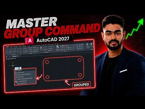 AutoCAD Beginner Course | Groups Explained AutoCAD Tutorial