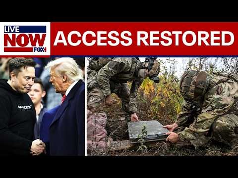 Trump asked Musk to restore Ukraine's Starlink access: RPT