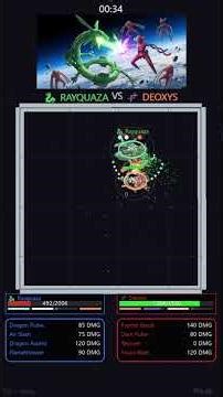 End of Rayquaza. pokemon legendry battle -py games #pokemon