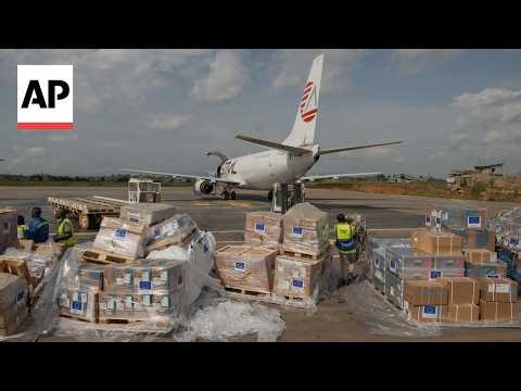 Aid supplies reach heart of Congo's Ebola outbreak as WHO head travels to Kinshasa