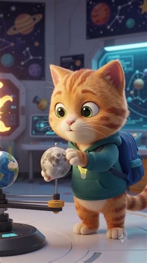 Why Does the Moon Change Shape? 🌙🤯 | Pico's Wonder Lab #shorts
