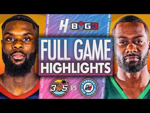 Miami 305 vs Houston Rig Hands - FULL GAME HIGHLIGHTS 🔥 BIG3 Basketball 2026