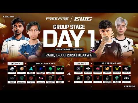 [ID] Esports World Cup 2026 | Group Stage - Day 1