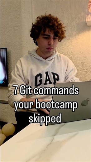 7 Git commands your bootcamp skipped #shorts