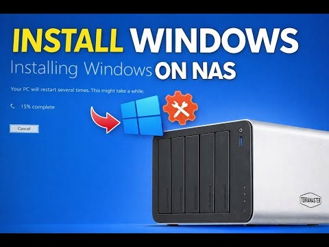 Is it possible to install Windows 11 on NAS (Teramaster F4-425 Plus)?