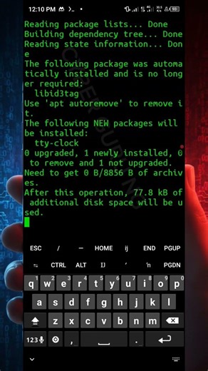 How to get the Coolest Digital Clock in Termux! 🛠️