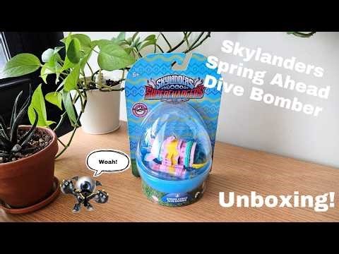 Unboxing Skylander Superchargers Spring Ahead Dive Bomber in 2026!